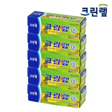 크린랲 위생 비닐랩+수세미, 5개