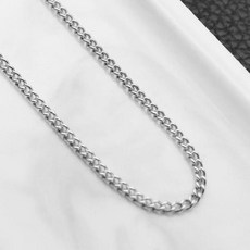 커브체인목걸이