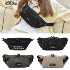 [국내매장정품] 내셔널지오그래픽 남자 여자 가방 힙색 여행용 가방 슬링백 웨이스트백 등산 캠핑