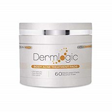 더멀로크 에이신 트리트먼트 Pads-Contains Glycolic Lactic 살리실릭 Acid. 일리미네이츠 오일리 Skin 클로그게드 포레스 & 시스틱 Breakouts, 1