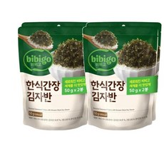 cj 비비고 한식간장김자반, 50g, 8개 - 유아김자반