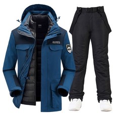 남성 스키 보드 복 세트 브랜드 겨울 따뜻한 방수 야외 스포츠 스노우 재킷과 바지 핫 장비 스노우 다운 재킷