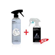 luminus 루미너스코리아 샤인플러스500ml+샤인코트150ml 유리유막제거발수코팅제 세트