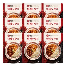 백설 마파두부덮밥소스, 9개, 180g