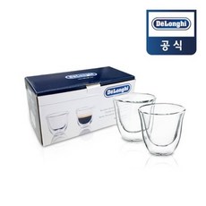 [드롱기 정품] 에스프레소 샷잔 진공컵 60ml 2P SET, 단일상품