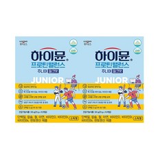 일동후디스 하이뮨 프로틴밸런스 주니어 스틱 밀크 오리지널 15p, 315g, 2개