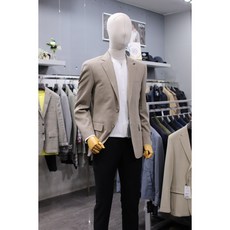 BON 자켓 BNM2JK070BE 베이지 솔리드 조직 이태리 순모 원단 정장 재킷