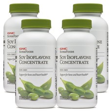 GNC 슈퍼 푸드 소이 이소플라본 콘센트레이트 90정 x 4, 90개입 x 4개, 4개, 90개