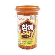 청우식품 참깨스틱 진, 85g, 1개