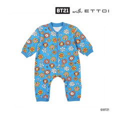 에뜨와 BT21 플라워 우주복 BLUE 07Q02754242