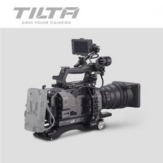 카메라 케이지 거치대 Tilta ES-T18-V FX9 카메라 소니 PXW-FX9 조작 카메라 V 마운트 안톤 마운트 필름 카, 06 ES-T18-B
