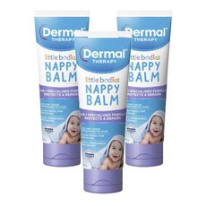 뉴질랜드 더말테라피 Dermal Therapy 베이비 기저귀 리틀 바디 내피 바디밤, 100g, 3개