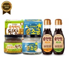 아이배냇 순간장2종 된장 소금 세트 [원산지:국산 등], 150g