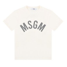 바이스트 [MSGM] 24SS 키즈 로고 프린팅 티셔츠 S4MSJBTH265 013