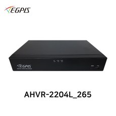 이지피스 AHVR-2204L_265 200만화소 4채널 DVR 녹화기 AHD/TVI/CVI/SD (HDD미포함), 저장장치(HDD) 미포함, 1개 - 16chdvr