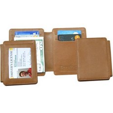 KT-136-T DeepPocket Money Clip Leather Wallet with SeeID (Delu/397111