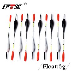 FTK Barguzinsky 전나무 10 개 몫 플로트 무게 2g-5g 길이 20cm-22cm 잉어 낚시 용 낚시 플로트 플로트, 5G