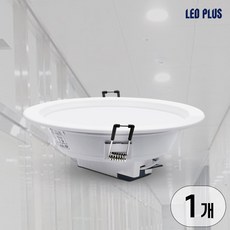 엘이디플러스 매입 매립등 LED 고효율 다운라이트 6인치 10W, 1개, 5700K