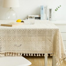 면사뜨개식탁보