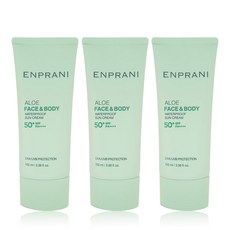 엔프라니 알로에 워터프루프 선크림 100ml X 3개