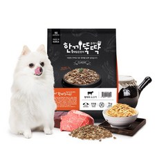 한끼뚝딱 클래식 국산 강아지사료, 1개, 2.4kg - 강아지사료한끼뚝딱