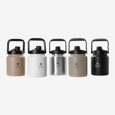 BW_[브루클린웍스] 워터저그 2.5L 스테인리스 휴대용, Silver, 1개