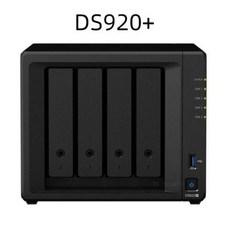 SynologyDS923 DS920 4 베이 4G NAS 디스크스테이션 네트워크 클라우드 스토리지 서버 코어 20 GHz 인텔, 02 DS920 plus