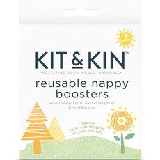 Kit Kin Reusable Nappy Boosters 킷앤킨 리유저블 천 기저귀 부스터 3개입 2팩