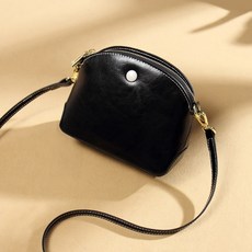 여자가죽가방 가방 여자 2021 신상품 패션 패션 아이템아이템, 블랙 스몰, 단일옵션