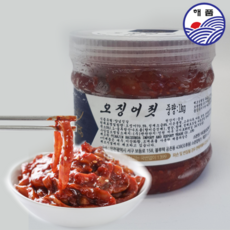 해품상회 오징어젓갈 1kg 특가판매 오징어젓 양념젓갈, 1개