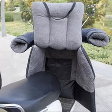 스쿠터담요 커버 바이크 오토바이 다리 이불 겨울, 블랙 벨벳