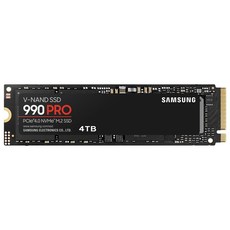 삼성전자 990 PRO 4TB PCIe 4.0 M.2 2280 NVMe SSD / 관부가세포함_미국정품, 4TB-포함되지않음