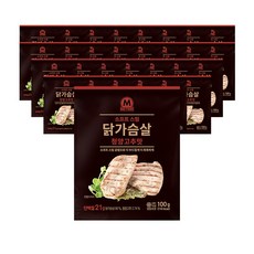 미트리 소프트 스팀 닭가슴살 청양고추, 100g, 30개