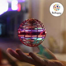 어린이날선물 (당일발송) KC정품인증 혼자서도잘놀아! 비해피 공중부양 플라잉 부메랑볼+캐릭터굿즈, 레드, 1개 레드