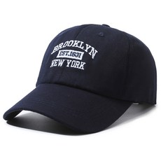 디아쿠아 남녀공용 브루클린 심플 자수 야구모자 볼캡 모자