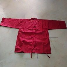 검도용품 검도복 검도 유니섹스 속건성 스트라이프 재킷 일본 유니폼 합기도 상의 레드 블랙 여름