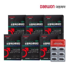 [대원제약] 쏘팔옥타루테인 전립선 지구력 눈건강 1000mg 30캡슐 6박스(6개월분), 6개, 30정