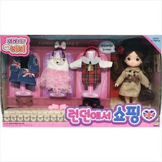 런던에서 쇼핑하는 리틀미미 상점놀이 인형옷입히기 미미인형