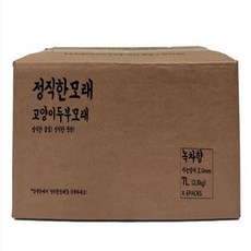 고양이두부모래 16.8kg 먼지없는 정직한 고양이모래 녹차향, 6개, 7L