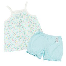 아가방 중계점 네이션 끈소매 내의 (MINT) *24년 여름신상* 시원한 패턴 디자인 가볍고 편안한 착용감 데일리 내의 상하세트 18개월~5세