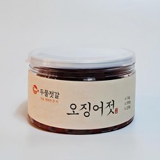 두물젓갈 쫄깃 오징어젓 원양산, 1개, 500g