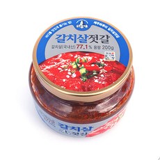 제주 하루미 갈치살 젓갈 전통 밥반찬 200g, 1개