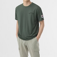 S~2XL 남녀공용 쿨론 냉감 ROKA 반팔 티셔츠 로카 군대 아이스 여름 반팔티
