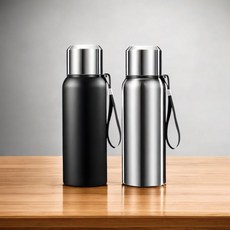 코코리브 스텐 보냉 보온병, 1개, 600ml, 스틸