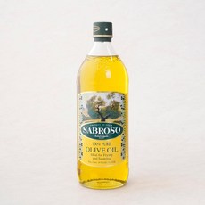 [메가마트]사브로소 퓨어 올리브유 1L, 1개