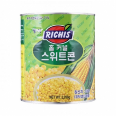  동서 리치스 홀 커넬 스위트 콘 통조림, 2.95kg, 22개 