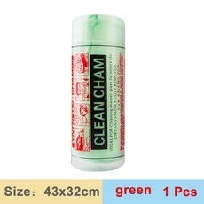 세차전용 PVA 인조 사슴 가죽 타월 43x32 cm 후 물기 제거 이물질 청소, 02 green 43x32x1pcs, 01 스웨이드