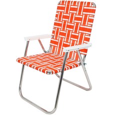 Lawn Chair USA 론체어 클래식 Orange & White (DUW2727), DUW2727, 1, 스타일번호:DUW2727 / 사이즈:1, 1개