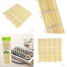 자파몽드 얇은대로 만든 김밥말이 대나무 김발 속대 김밥발 대나무발, 1개