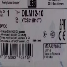 DILM12-10/24VDC FA87DRN80M4 ATV320U30N4B 7000-08041-6101000 EV-20-4 150683 586624-07, 01 DILM12-10-24VDC